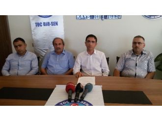 Toç Bir-sen’den Kınama