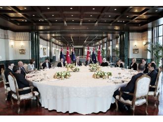 Erdoğan, Avustralya Genel Valisi Onuruna Öğle Yemeği Verdi