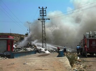 Ayvalık’ta Parfüm Yangını