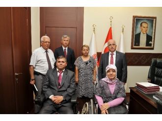 Bedensel Engelliler Derneği’nden Vali Tuna’ya Ziyaret