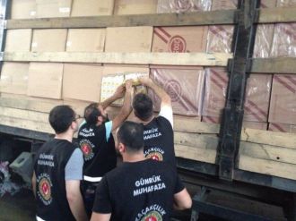 Tarihin En Büyük Kaçak Sigara Yakalaması Gerçekleştirildi