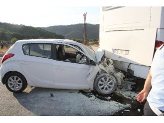 Çanakkale’de Trafik Kazası