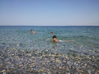 Çocukların Van Gölü Keyfi