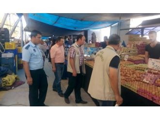 Zabıtadan Halk Pazarında Denetim