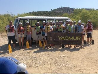 Yağmurcular Rafting İle Göksu Nehri’ne Meydan Okudu