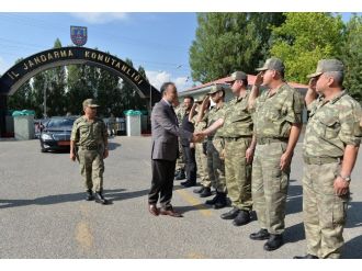 Vali Altıparmak’tan, Albay Çelik’e İade-i Ziyaret