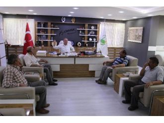 Kırım Türklerinden Başkan Şahiner’e Teşekkür Ziyareti