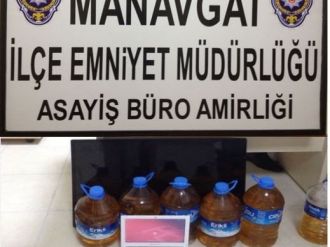 Manavgat’ta 2ayrı Suçtan 5 Şüpheli Yakalandı