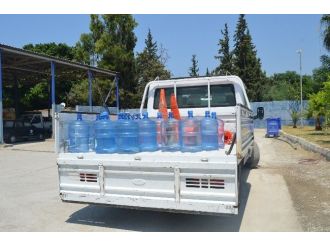 İskenderun’da Kaçak Su Satıcılarına Operasyon