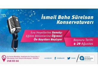 İsmail Baha Sürelsan Konservatuvarı Yeni Sanatçı Ve Öğrencilerini Arıyor