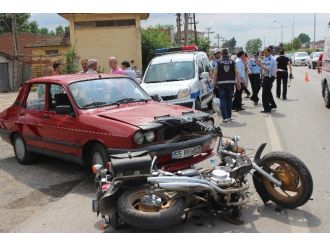 Çarşamba’da Kaza: 1 Yaralı