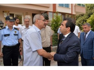 Vali Güzeloğlu’ndan Şehit Mehmet Koçak’ın Ağabeyine Ziyaret