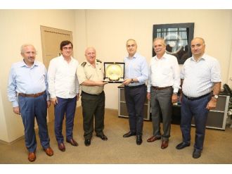 İl Jandarma Komutanı Şimşiroğlu’ndan Satso’ya Veda Ziyareti