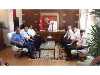 Şahinbey Kaymakamı’na Sendikacılardan Ziyaret