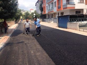 Körfez’de Asfalt Çalışmaları Devam Ediyor