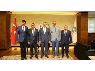 Hak-iş Konfederasyonu Genel Başkan Vekili Toruntay’dan Başkan Çelik’e Ziyaret