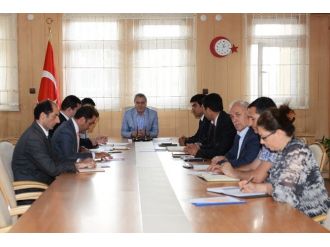 Ağustos Ayı Kaymakamlar Toplantısı Yapıldı