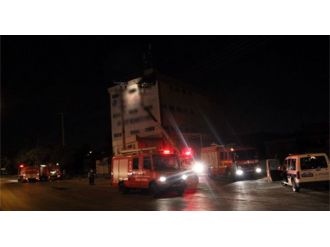 Yangın Dumanları Fabrikayı Sarınca İşçiler Ölümden Döndü