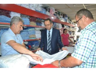 Çerkezköy Kaymakamı Kubilay’dan Esnaf Ziyareti