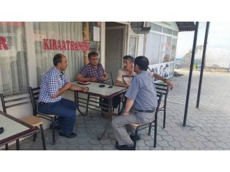 Başkan Erol Bayraktar Esnafı Gezdi