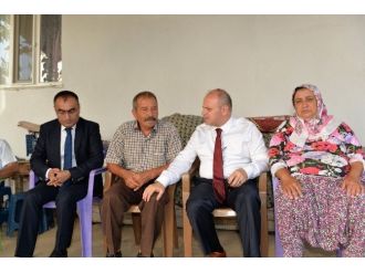 Vali Çakacak, Kaçırılan Polis Memuru Yabalak’ın Ailesini Ziyaret Etti