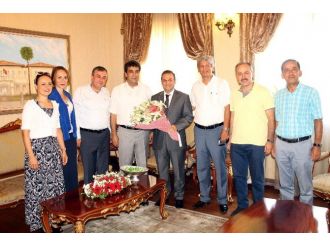 Mhp Heyeti, Vali Türker’i Ziyaret Etti