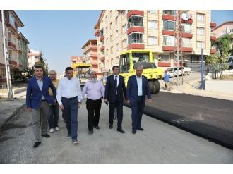 Altındağ Belediyesi Asfalt Ekipleri Çamlık Mahallesi’nde