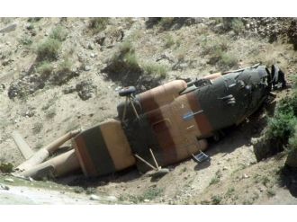 Afganistan’da Askeri Helikopter Düştü