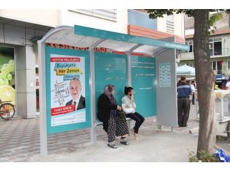 Akhisar’ın Durakları Yenileniyor