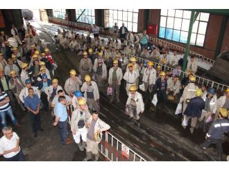 Gmis Yönetimi, Kozlu’da Madenciyi Ziyaret Etti