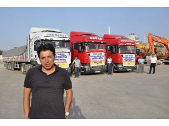 Siirt’ten Rojava’ya 5 Tır Yardım