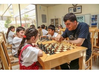 Şehitkamil Yaz Spor Kurslarında Satranç Heyecanı