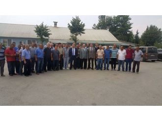 Vali Fidan, Taşıyıcı Esnafı İle Bir Araya Geldi