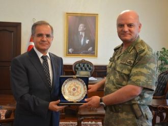 Tugay Komutanı Doğan’dan Vali Tapsız’a Veda Ziyareti