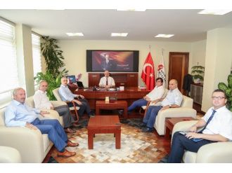 Satso’dan Vergi Dairesi Başkanı’na Hayırlı Olsun Ziyareti