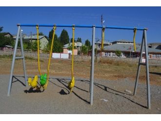 Muş’ta Çocuk Parkı Tahrip Edildi