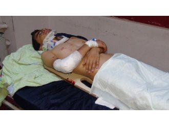 Trafik Magandası Anne Ve İki Çocuğuna Çarpıp Kaçtı