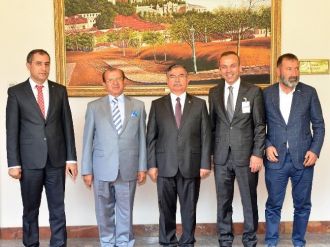 Kent Konseyi Başkanı’ndan Tbmm Başkanı Yılmaz’a Ziyaret