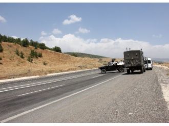 Bingöl’de Özel Harekat Aracına Roketli Saldırı