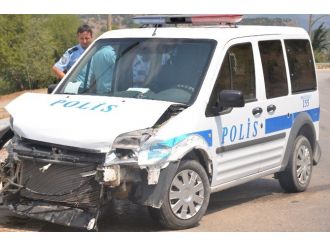 İhbara Giderken Kaza Yaptılar