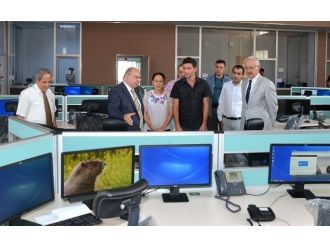 Vali Çiçek, Kurum Ziyaretlerini Sürdürüyor