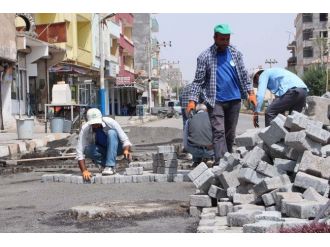 Ceylnpınar’da Yol Yenileme Çalışması