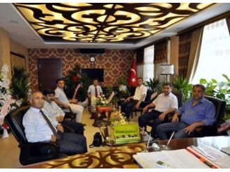 Kamu-sen’den Oğuzeli Kaymakamına Zıyaret