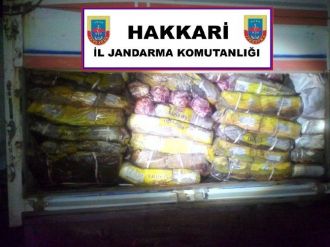 Hakkari’de 4 Ton Kaçak Et Ele Geçirildi