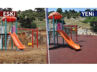 Parklar Tartan Zeminle Daha Güvenli Ve Güzel