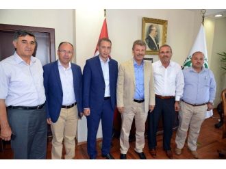 Yozgat Sarıkaya Belediye Başkanı Ve Ziraat Odası Başkanından Başkan Akay’a Destek