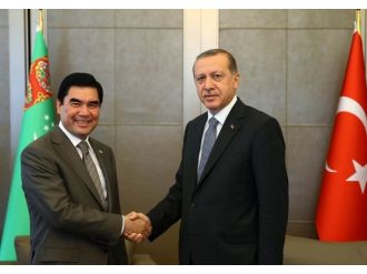 Erdoğan Berdimuhamedov İle Görüştü