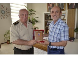 İl Jandarma Komutanından Öztürk’e Veda Ziyareti