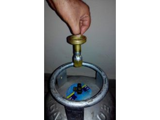 Kaçak Tüpgaz Basımına Gözaltı