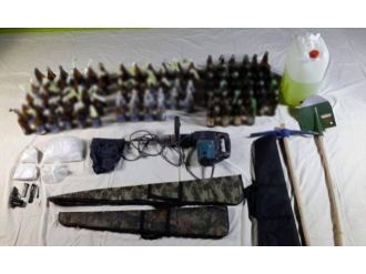 92 Adet Molotofkokteyli Ele Geçirildi.